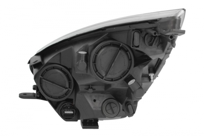 Far dreapta (H1/H7, reglaj electric, cu motoras, fundal cromat) KIA VENGA [2]