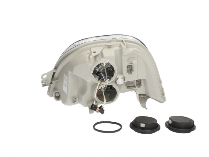 Far dreapta (H1/H7, reglaj electric, cu motoras, fundal cromat) NISSAN INTERSTAR OPEL MOVANO RENAULT MASTER II 2003-2010 [2]