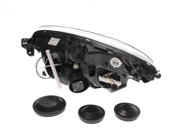 Far dreapta (H1/H7, reglaj electric, cu motoras, fundal negru) CITROEN C4 PICASSO 2006-2010 [2]