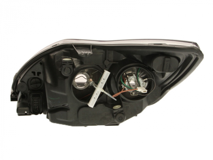Far dreapta (H1/H7, reglaj electric, cu motoras, fundal negru) FORD FOCUS II [2]