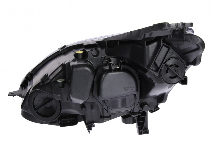 Far dreapta (H1/H7, reglaj electric, cu motoras, fundal negru/insertii crom) FORD C-MAX II, GRAND C-MAX [2]