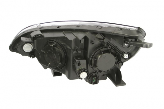 Far dreapta (H1/H7, reglaj electric, cu motoras, fundal transparent) KIA RIO III dupa 2011 [2]