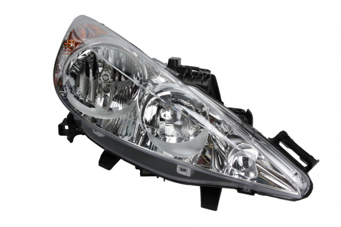 Far dreapta (H1/H7, reglaj electric, cu motoras) PEUGEOT 207 2006-2012 [2]