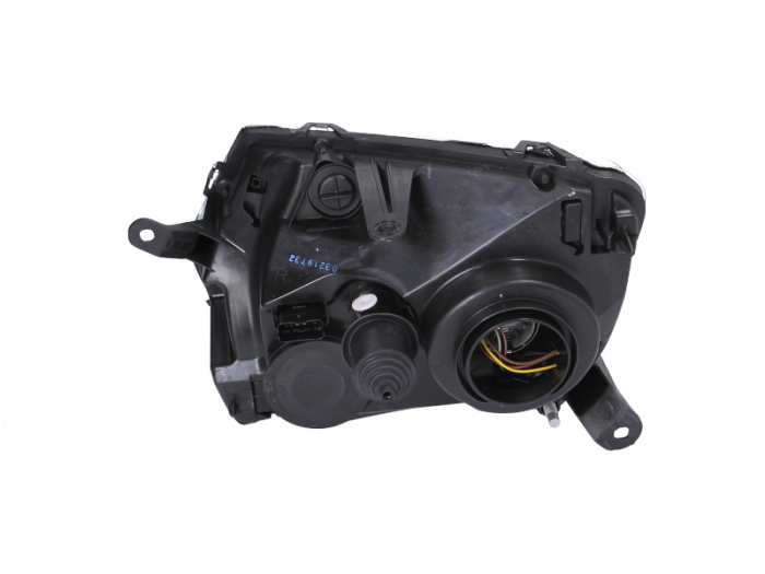 Far dreapta (H1/H7, reglaj electric, manual, fundal negru) DACIA DUSTER 2010-2013 [2]