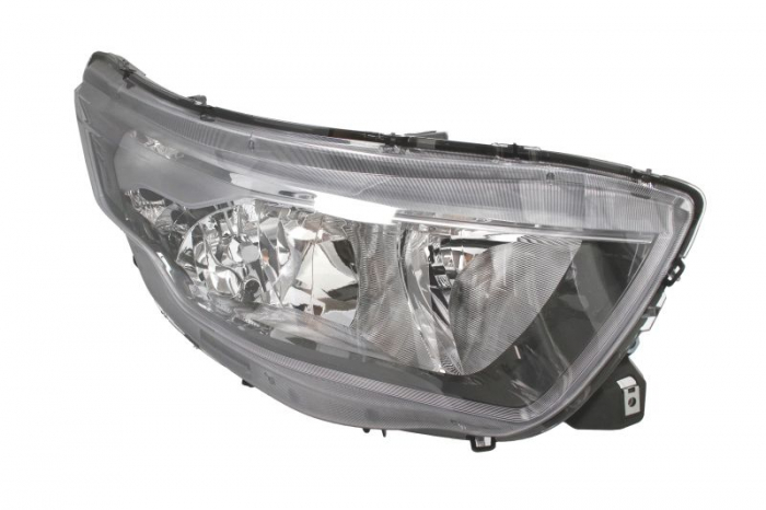 Far Dreapta (H1 H7 W21W W5W, electric, cu motor, culoare insert: negru) potrivit IVECO DAILY VI