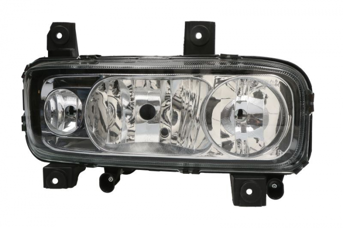 Far dreapta (H1 H7 W5W, electric, cu motor, cu lumina de ceata) potrivit MERCEDES ATEGO 2, ATEGO 3 10.04-