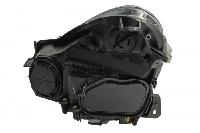 Far Dreapta (H1/H7/W5W, electric, cu motor, halogen, culoare interior cromat, culoare semnalizator: transparent) potrivit OPEL CORSA D [2]