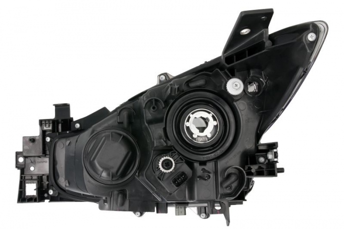 Far dreapta (H11/H15, electric, cu motoras, fundal negru) MAZDA 3 2017-2019 [2]