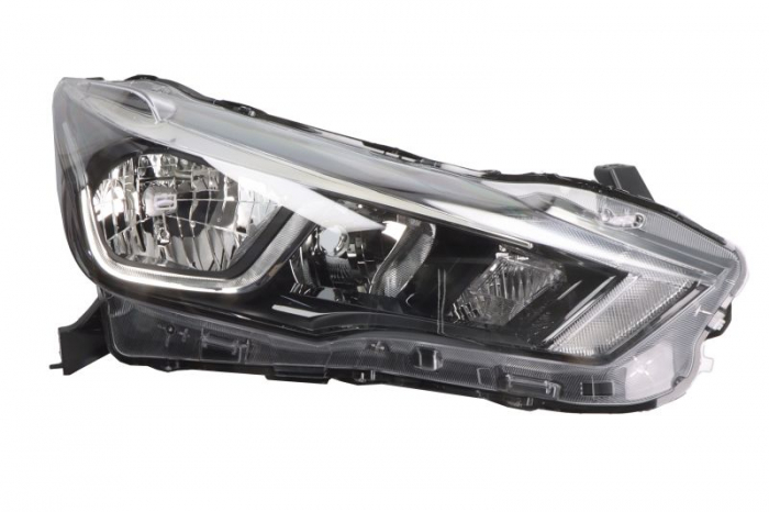 Far Dreapta (H11 H9 LED WY21W, electric, fara motoras) potrivit NISSAN MICRA V 03.17-