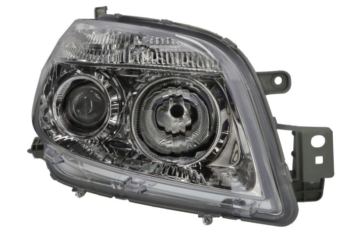 Far Dreapta (H11 HB3, electric, fara motoras, culoare insert: argintiu, culoare semnalizator: transparent) potrivit DAIHATSU TERIOS; TOYOTA RUSH