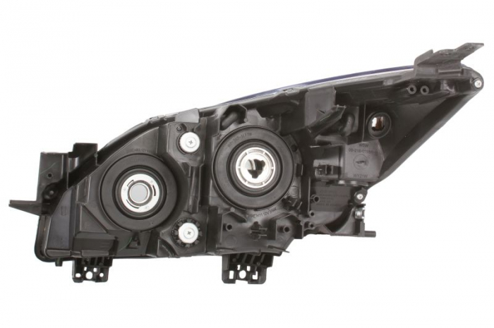 Far dreapta (H11/HB3, electric, fundal cromat, fundal galben) MAZDA 3 2008-2011 [2]