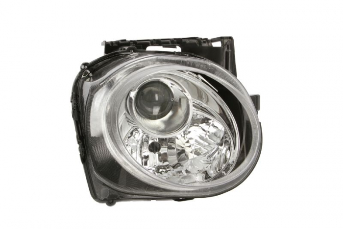 Far dreapta (H11/HB3, electric, fundal cromat, fundal transparent) NISSAN JUKE dupa 2014 [2]