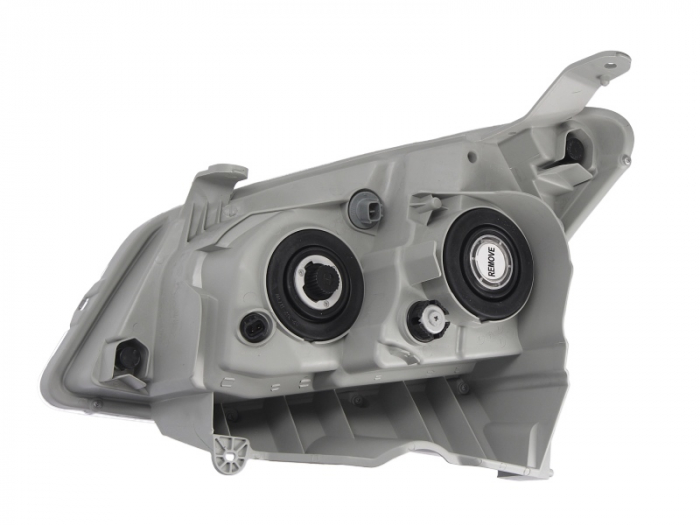Far Dreapta (H11/HB3, electric, manual, fara motoras, culoare insert: negru, culoare semnalizator: alb) potrivit ISUZU D-MAX II [2]