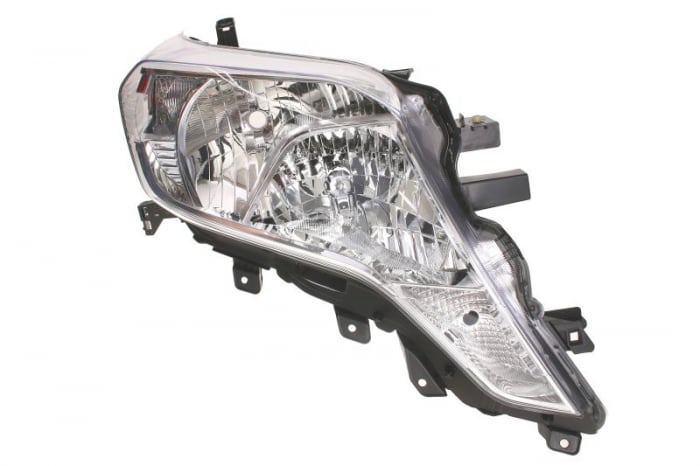 Far dreapta (H11 HB3 W5W WY21W, reglaj electric, fundal transparent) TOYOTA LAND CRUISER 2009-2013