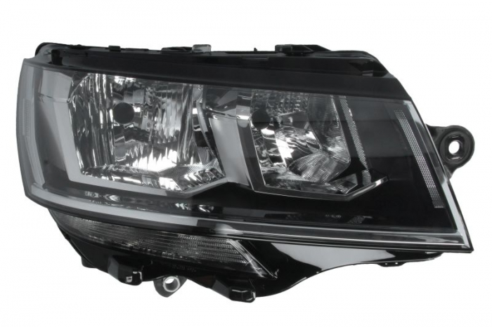 Far dreapta (H15 H7, electric, cu motor) potrivit VW TRANSPORTER T6 03.19-