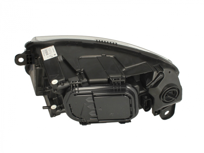 Far dreapta (H15/H7/PY21W/W5W, electric, cu motoras, fundal cromat, fundal transparent) AUDI A6, A6 ALLROAD 2006-2011 [2]