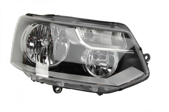 Far dreapta (H15/H7, reglaj electric, cu motoras, fundal negru) VW MULTIVAN V, TRANSPORTER V [4]