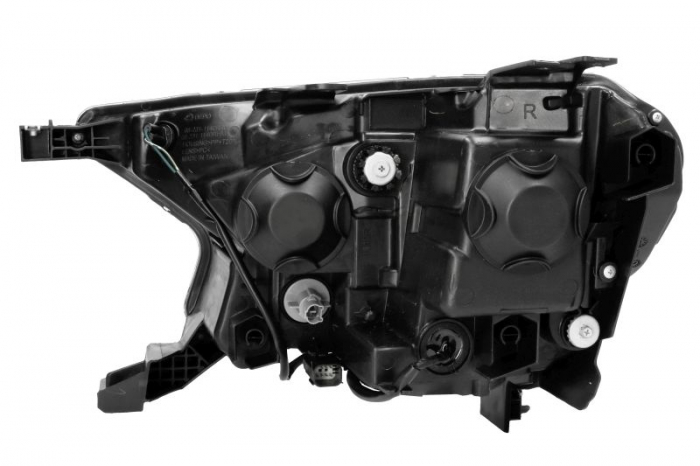 Far dreapta (H15/H7, reglaj electric, mecanic, fundal negru) FORD RANGER 2011-2015 [2]