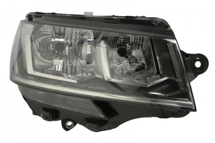 Far dreapta (H15 H7 WY21W, electric, cu motor) potrivit VW TRANSPORTER T6 03.19-