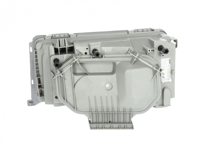 Far dreapta H3/H4, pneumatic,interior crom, semnalizator transparent MERCEDES Clasa E W124 intre 1992-1998 [2]