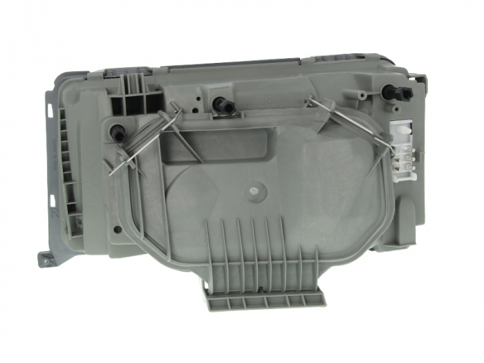 Far dreapta H3/H4, pneumatic,interior crom, semnalizator transparent MERCEDES W124 intre 1984-1992 [2]