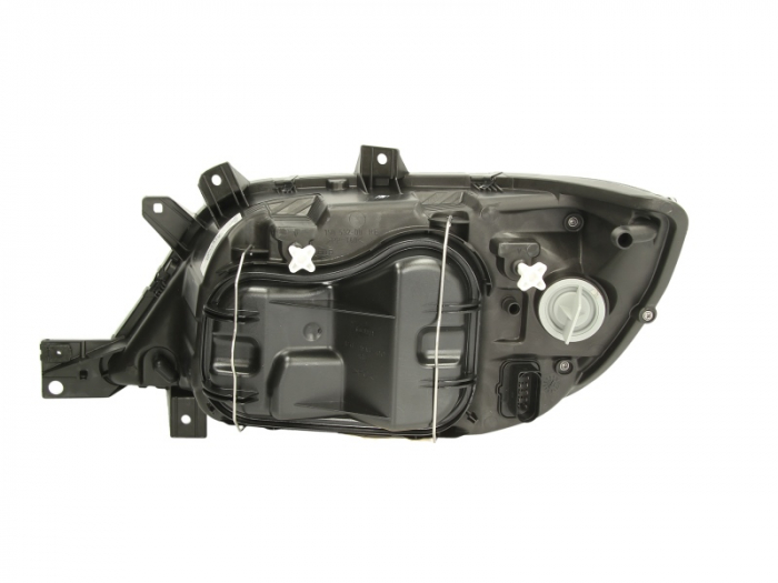 Far dreapta (H3/H7, reglaj electric, cu motoras, fundal portocaliu) MERCEDES SPRINTER 2003-2006 [2]