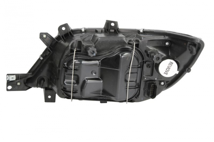Far dreapta (H3/H7, reglaj electric, fundal cromat, fundal transparent) MERCEDES SPRINTER 2-T (901, 902), SPRINTER 3-T (903), SPRINTER 4-T (904) 2002-2006 [2]
