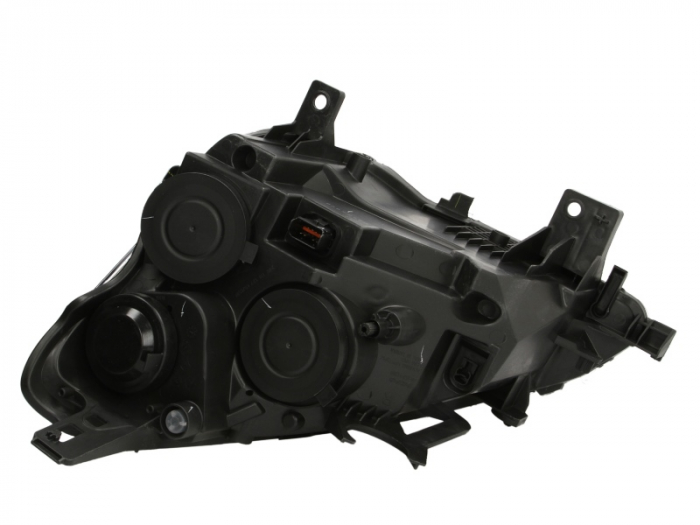 Far Dreapta potrivit CITROEN BERLINGO, BERLINGO MULTISPACE, BERLINGO/MINIVAN (H4, electric, cu motor, culoare insert: cromat, culoare semnalizator: transparent) [2]