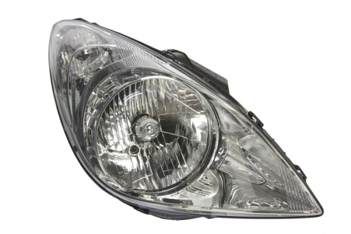 Far Dreapta (H4, electric, cu motor, culoare insert: cromat) potrivit HYUNDAI I20 I