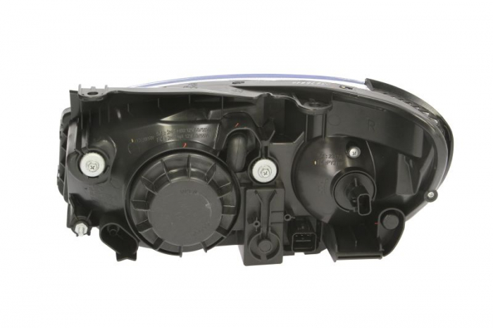 Far Dreapta H4, electric, cu motor, interior argintiu, semnalizator transparent potrivit KIA CERATO I [2]