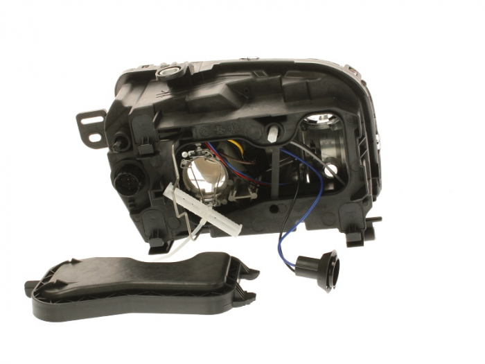 Far dreapta H4, electric, cu motoras FIAT PANDA 169  [2]