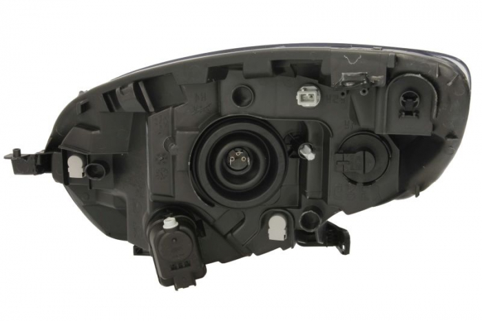 Far dreapta (H4, electric, cu motoras, fundal cromat) CITROEN C1 2005-2014 [2]