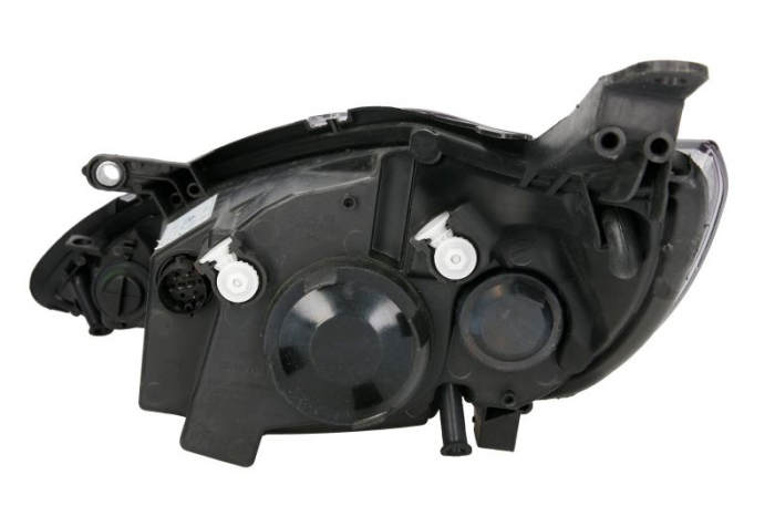 Far dreapta (H4, electric, cu motoras, fundal cromat) FORD KA [2]