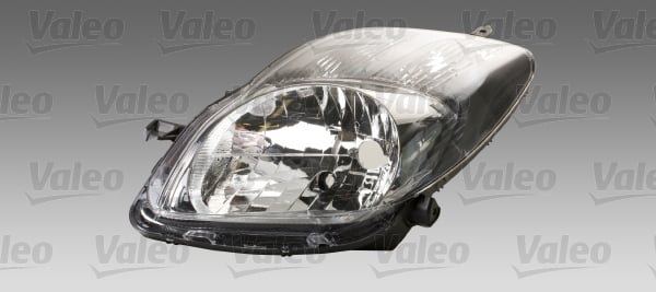 Far dreapta (H4, electric, cu motoras, fundal gri) TOYOTA YARIS 2005-2010