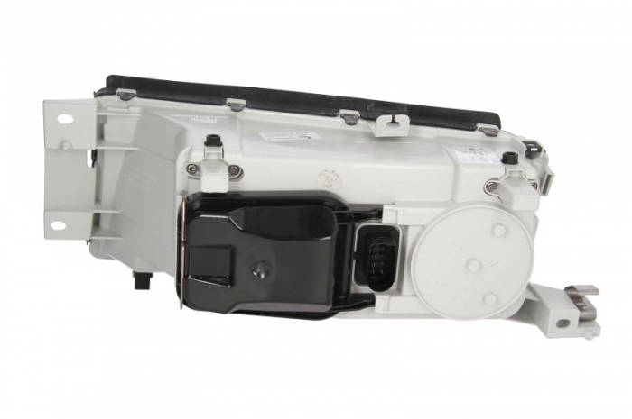 Far dreapta H4, electric, cu motoras, interior argintiu SKODA OCTAVIA [2]