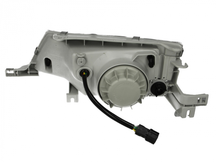 Far Dreapta (H4, electric, fara motoras, culoare insert: argintiu, culoare semnalizator: transparent) potrivit DACIA SANDERO II; DAEWOO CIELO, CIELO LOAD RUNNER, NEXIA [2]