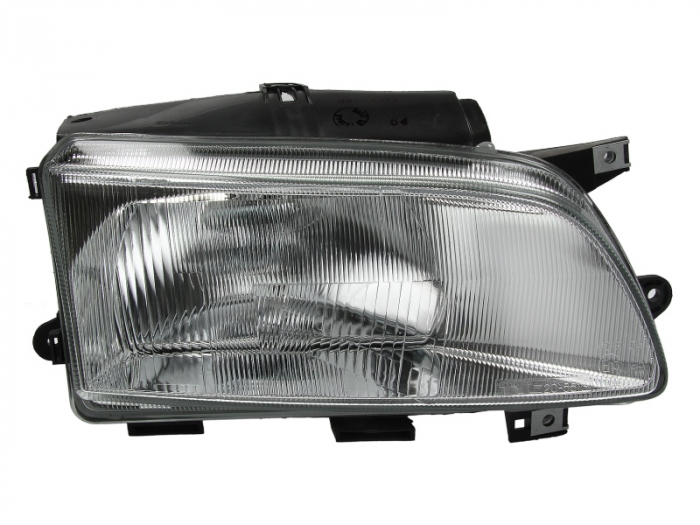 Far dreapta (H4, electric, fundal argintiu) CITROEN BERLINGO [2]