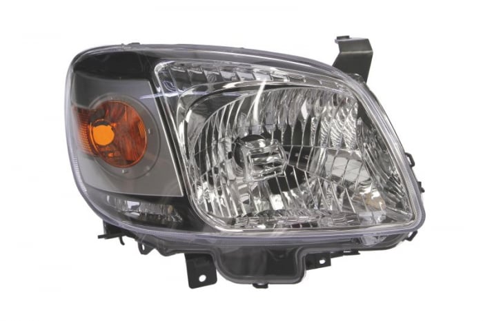 Far dreapta (H4, electric, fundal argintiu, fundal transparent) MAZDA BT-50 2006-2015