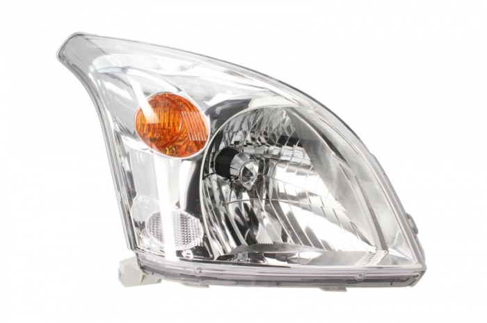 Far dreapta (H4, electric, fundal argintiu, fundal transparent) TOYOTA LAND CRUISER 2002-2009