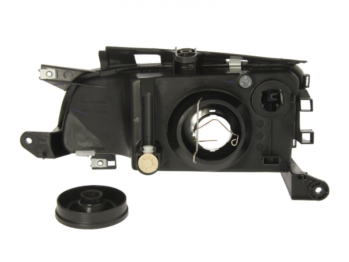 Far dreapta (H4, electric, fundal argintiu) PEUGEOT PARTNER 1996-2008 [2]