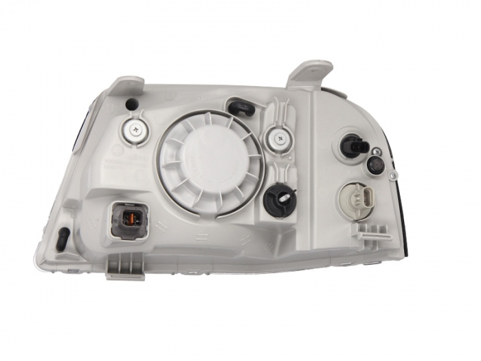 Far dreapta (H4, electric, fundal cromat, fundal galben) HYUNDAI ATOS 1998-2002 [2]
