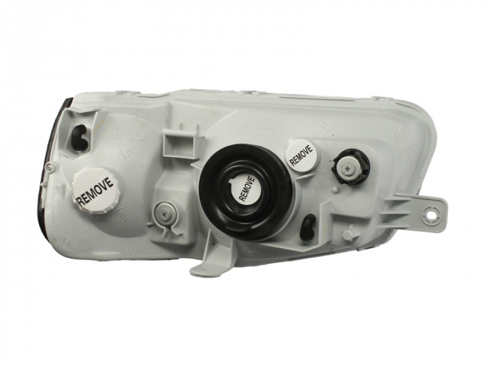 Far dreapta (H4, electric, fundal cromat, fundal transparent) HYUNDAI ACCENT 2000-2005 [2]