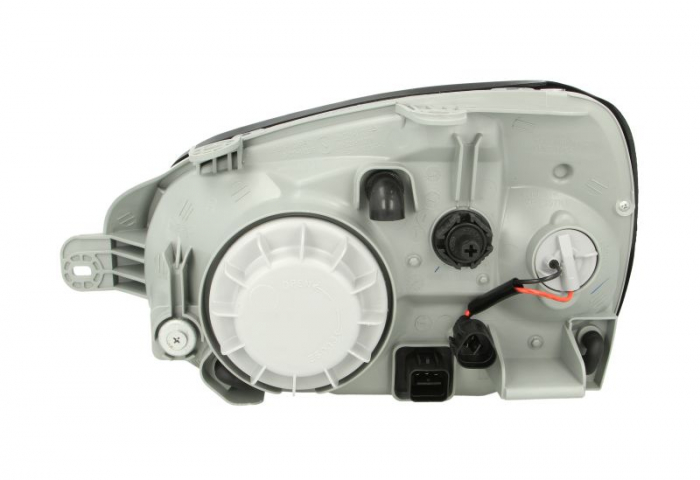 Far dreapta (H4, electric, fundal cromat, fundal transparent) HYUNDAI SANTA FE 2001-2006 [2]