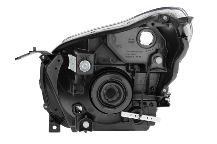 Far dreapta (H4, electric, fundal cromat) SUZUKI ALTO [2]