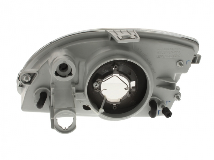 Far Dreapta (H4, electric, hidraulic, fara motoras, culoare insert: argintiu) potrivit FIAT SEICENTO / 600 01.99- [2]