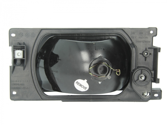 Far dreapta H4, electric, interior argintiu VW POLO II 86C 2F intre 1990-1994 [2]