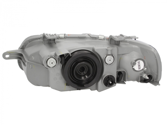 Far Dreapta (H4, electric, manual, fara motoras, culoare insert: cromat/negru, culoare semnalizator: transparent) potrivit CHEVROLET AVEO / KALOS; DAEWOO KALOS [2]