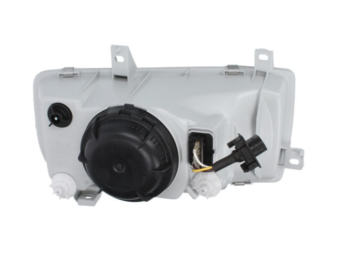 Far dreapta H4, electric, manual, fara motoras, culoare insert: cromat potrivit VW VENTO 01.91-09.98 [2]