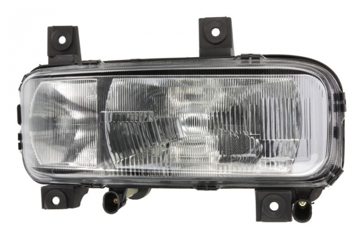 Far dreapta (H4 H1 W5W, reglaj manual electric, fara motor) MERCEDES ATEGO 01.98-10.04