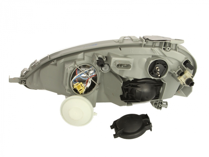 Far dreapta (H4/H7, reglaj electric, fundal cromat, fundal transparent) MERCEDES Clasa A 1997-2004 [2]